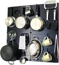 Wall Control Kitchen Pegboard Organizer Pots and Pans Pegboard Pack Storage and by Wall+Control