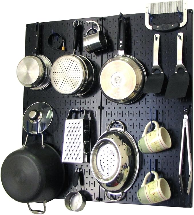 Wall Control Kitchen Pegboard Organizer Pots and Pans Pegboard Pack Storage and by Wall+Control