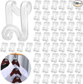 Unittype 150 Pcs Space Saving Hanger Hooks, Clothes Hanger Connector Hooks by Unittype