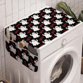 Ambesonne Ghost Washing Machine Organizer, Happy Halloween Theme Silly Ghosts by Ambesonne
