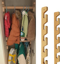 Closet Rod High Weight Closet Rod & Holder by Unknown