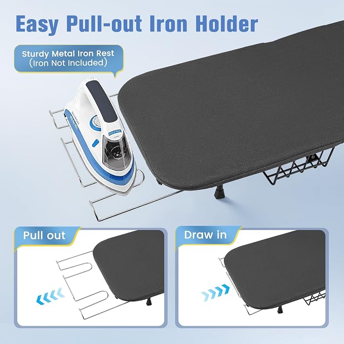 Tabletop Ironing Board, Foldable Small Ironing Board - Image 4