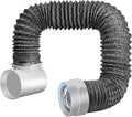 Dryer Vent Hose for Tight Space, 90 Degree Dryer Vent Elbow Connector Kit by MATEWORK
