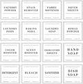 TESWEY Laundry Labels by TESWEY