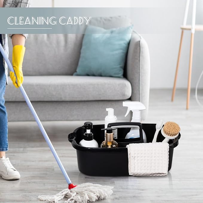 Large Cleaning Supplies Caddy Portable Shower Basket Supply Organizer - Image 5
