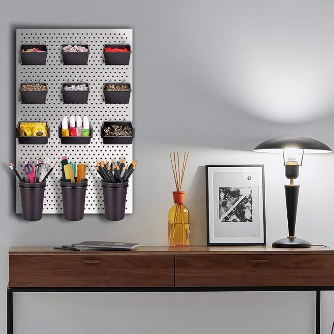 G.CORE 12 Pack Pegboard Bins PegBoard Cups - Image 7