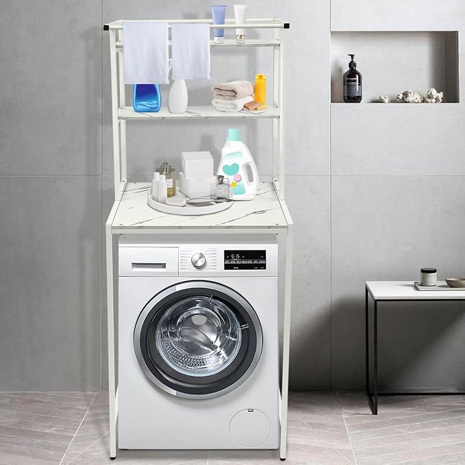 Over Washer Dryer Standing Rack Stand - Image 2