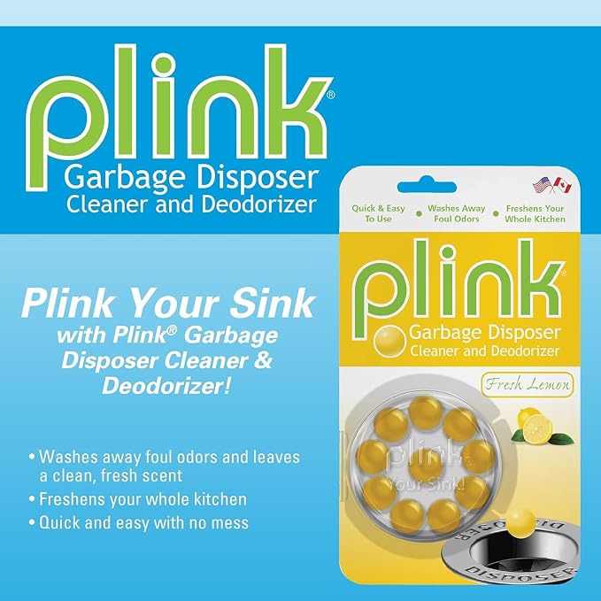 Plink Garbage Disposal Cleaner & Deodorizer, Freshener & Odor Removing Balls - Image 8