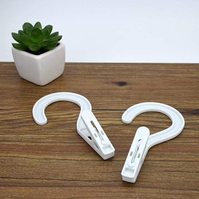 Laundry Hooks Boot Hangers Plastic Clothes Pins Hanger Clips - Image 3