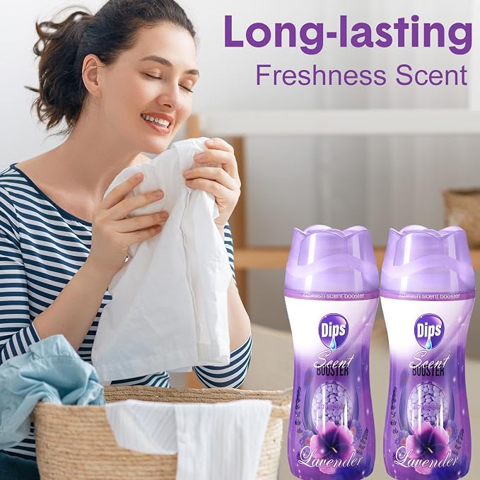 8 Pack in Wash Scent Booster Beads 73.6 oz Laundry Boosters Laundry Room Beads - Image 5