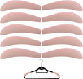 10pcs Velvet Hanger Shoulder Pads Forms Shapers, Non-Slip Cute Flocking by Marsrut