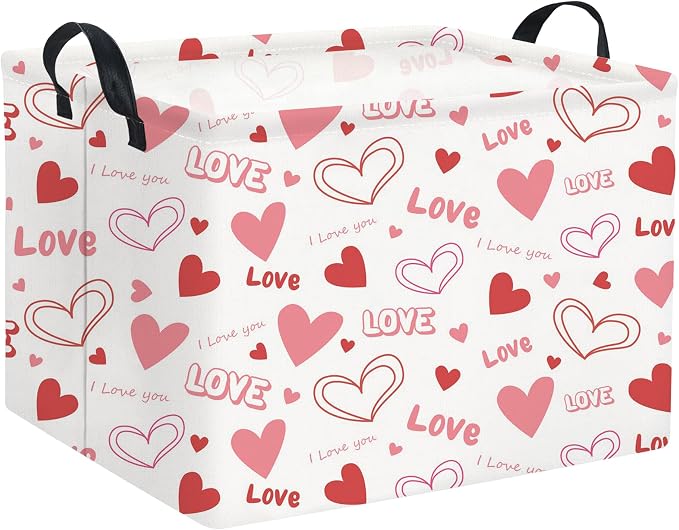 HIYAGON Rectangular Valentines Gift Basket by HIYAGON