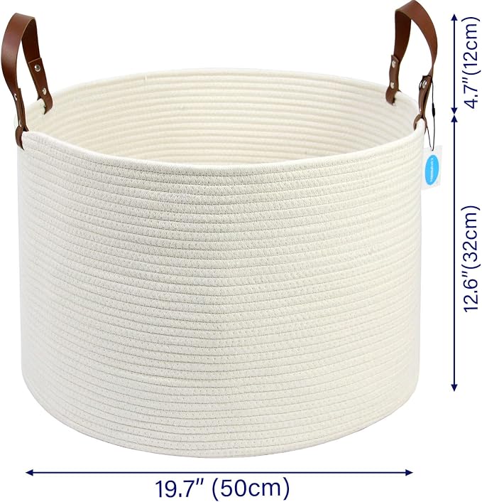 Casaphoria XXXLarge Cotton Rope Basket - Image 4
