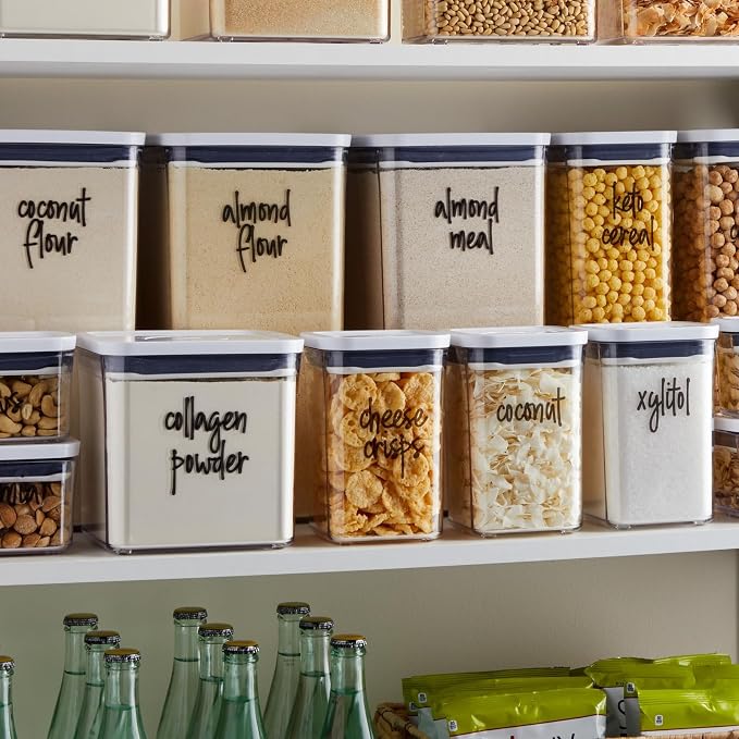 Talented Kitchen Pantry Organizer & Food Organization Stickers - Image 2