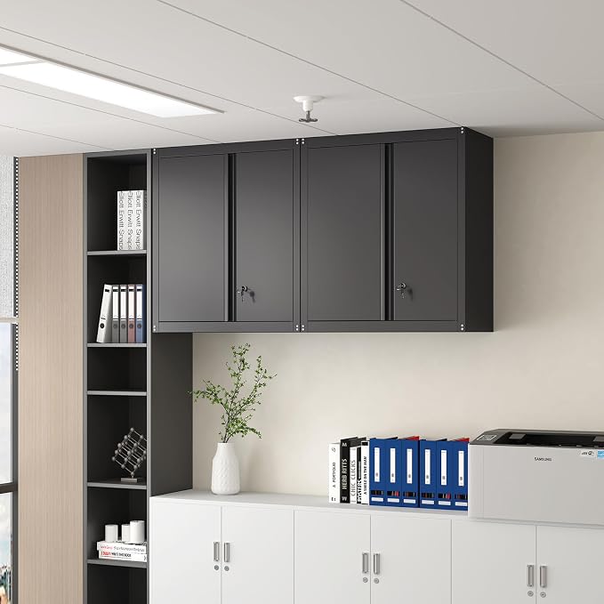 Metal Storage Cabinet, Garage Wall Cabinets - Image 7