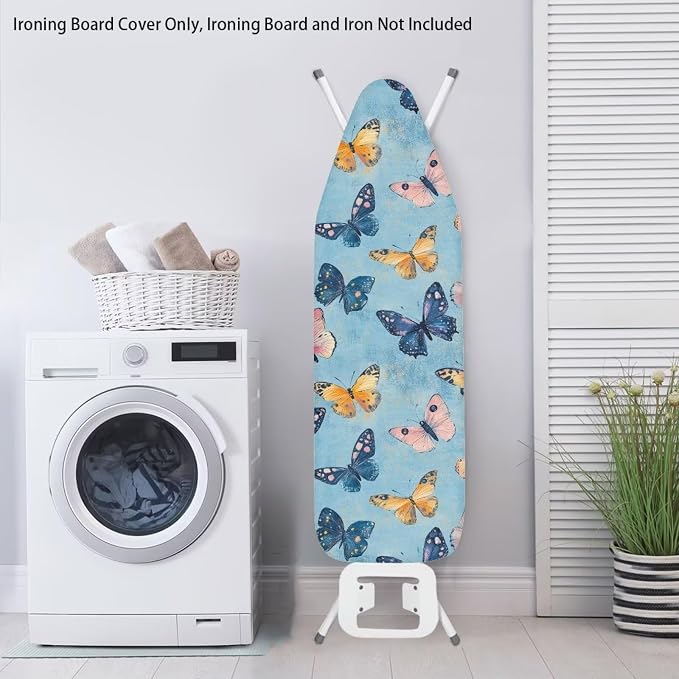 Ironing Board Cover with Butterfly Print Heavy Duty Table Top Ironing Board - Image 3