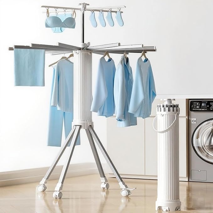 Clothes Drying Rack Foldable Outdoor Indoor, Drying Rack Clothing Collapsible by Unknown