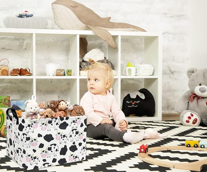 Rectangular Kids Storage Gift Basket - Image 4