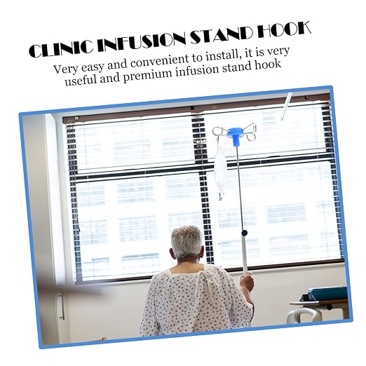 Stainless Steel Vertical Infusion Rack Hook and Lightweight Hanging Hook - Image 4
