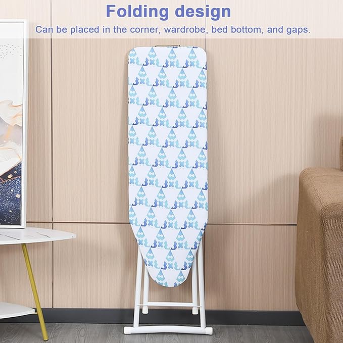 42 Inch Foldable Ironing Board, Full-Size Household Ironing Board, - Image 3