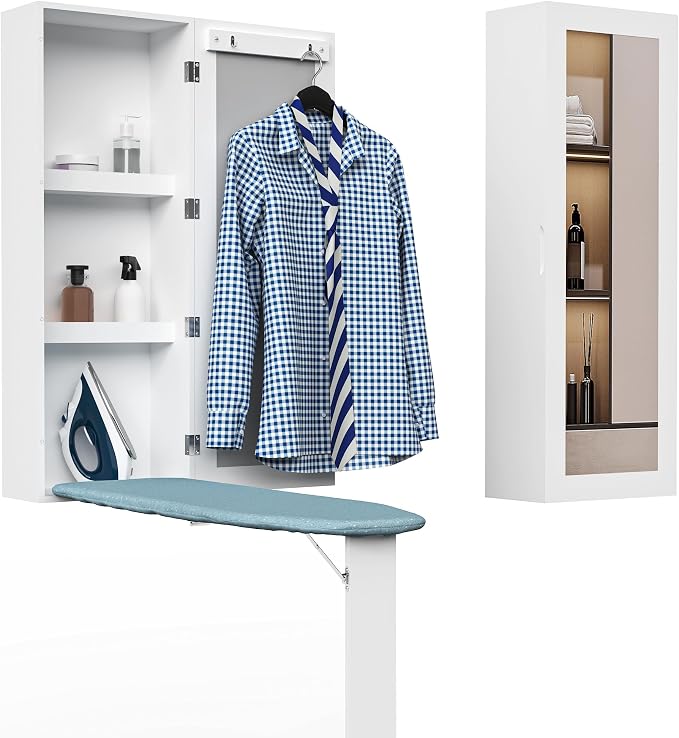 Wall Mounted Ironing Board by Organizelife
