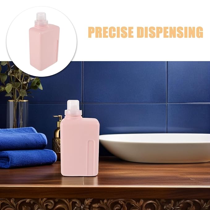 SOIMISS 2pcs Square Laundry Liquid Dispenser Bottles - Image 7