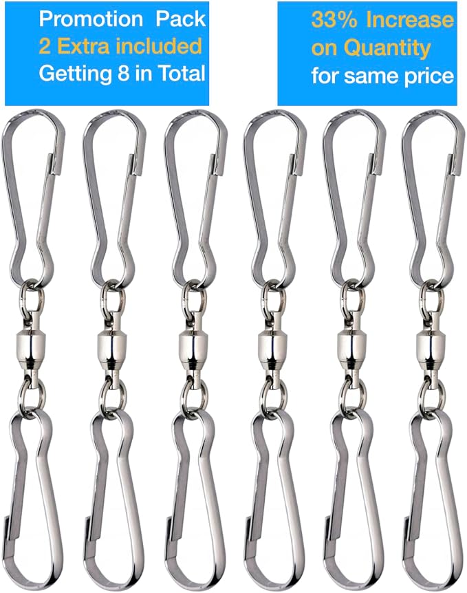 HS’s Creation 6 Pack Dual Clips Swivel - Image 2