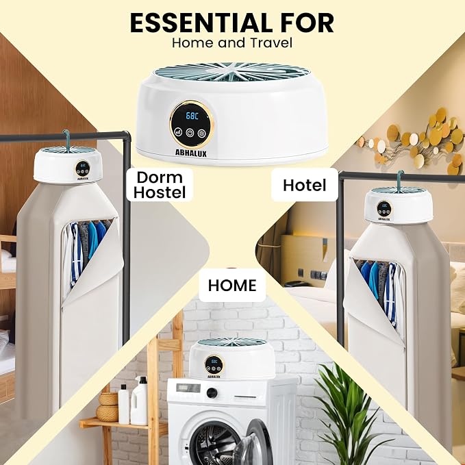 Mini Dryer For Clothes – Portable Laundry Machine, Compact Electric Dryer For - Image 7