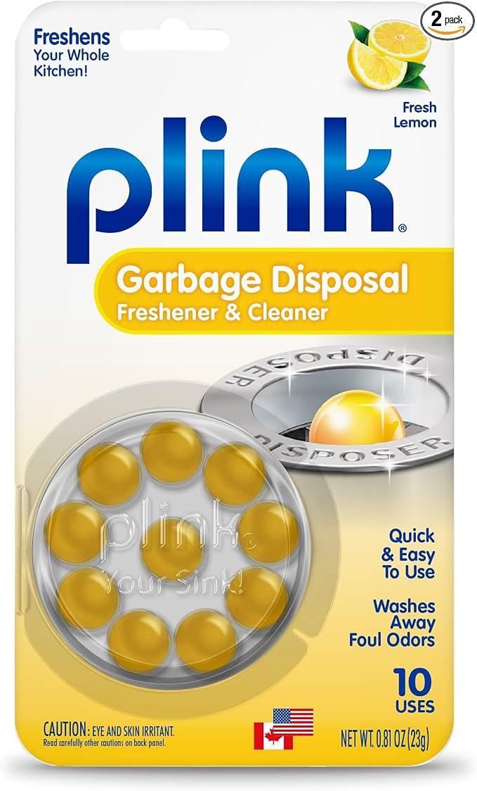 Plink 90 Garbage Disposer Cleaner and Deodorizer by Plink