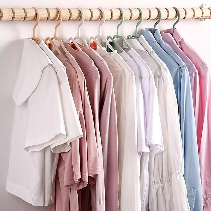 Foldable Coat Hanger, 12 Pack - Image 2