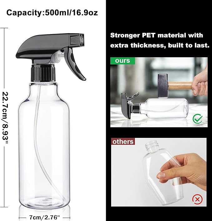 Spray Bottles Plastic Spray Bottle - Image 5