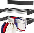 Wall Mounted Drying Rack 40", Foldable Laundry Drying Rack by DryingSolved