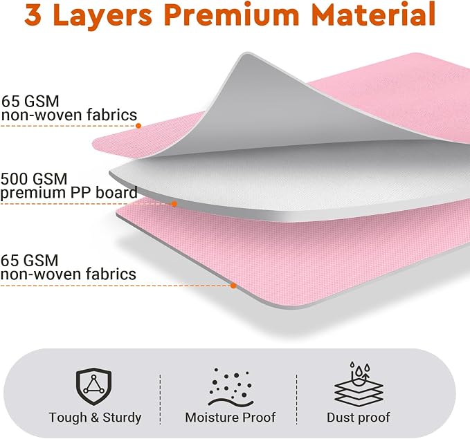 8 Pack Bed Sheet Closet Organizers and Storage, Sturdy Foldable Storage - Image 3
