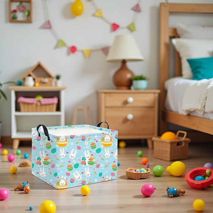 Rectangular Flower Easter Basket - Image 5