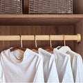 Solid Wood Clothes Support Holder by Unknown
