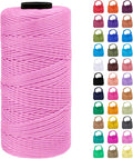 Braided Macrame Cord 1.5mm x 218yards Polypropylene Rope Polyester Rope Yarn by LEREATI