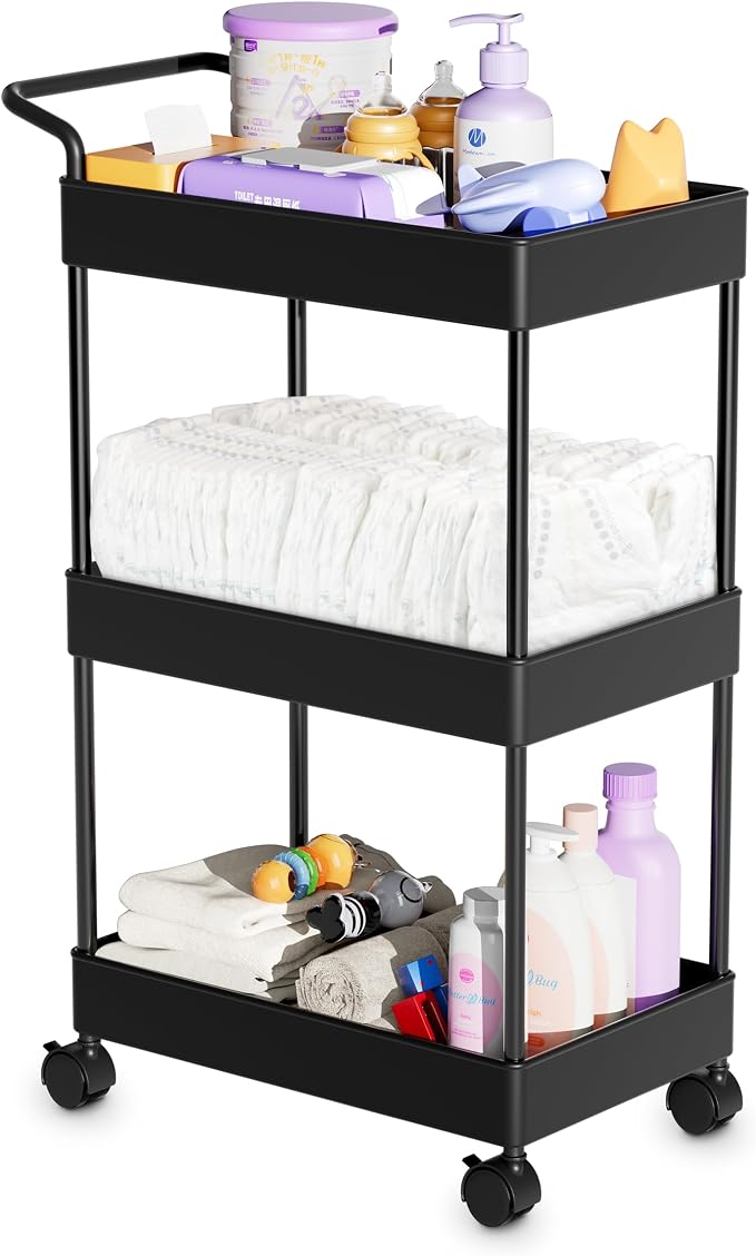 Diaper Caddy - Plastic Diaper Organizer by Volnamal