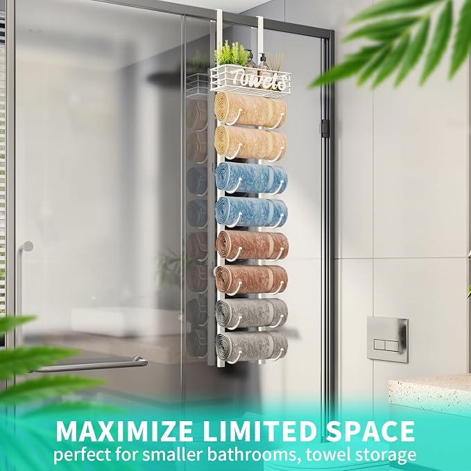 HapiRm Towel Racks for Bathroom Storage - Image 6