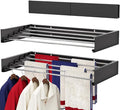 Wall Mounted Drying Rack 31.5", Foldable Laundry Drying Rack by DryingSolved