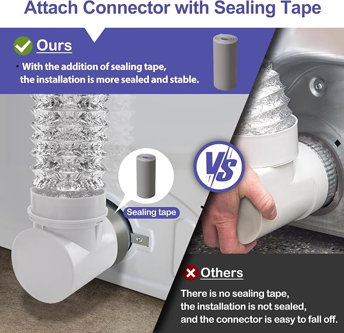 Dryer Vent Hose, Dryer Vent Connector - Image 6