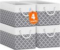 Fab totes Storage Bins, Foldable Storage Baskets by Fabtotes