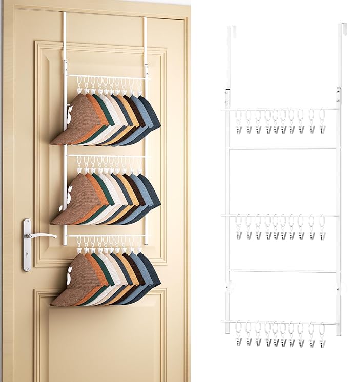 HapiRm Over Door Hat Rack by HapiRm