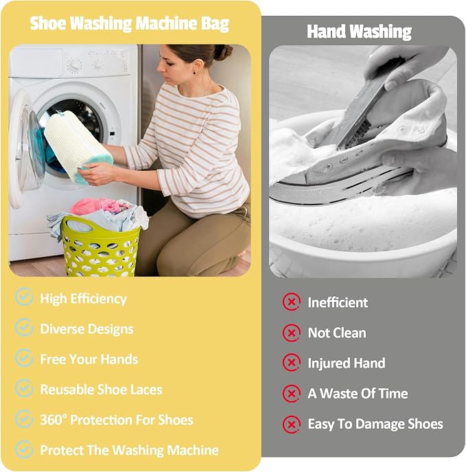 Shoe Washing Machine Bag:Shoe Washing Bag - Image 5