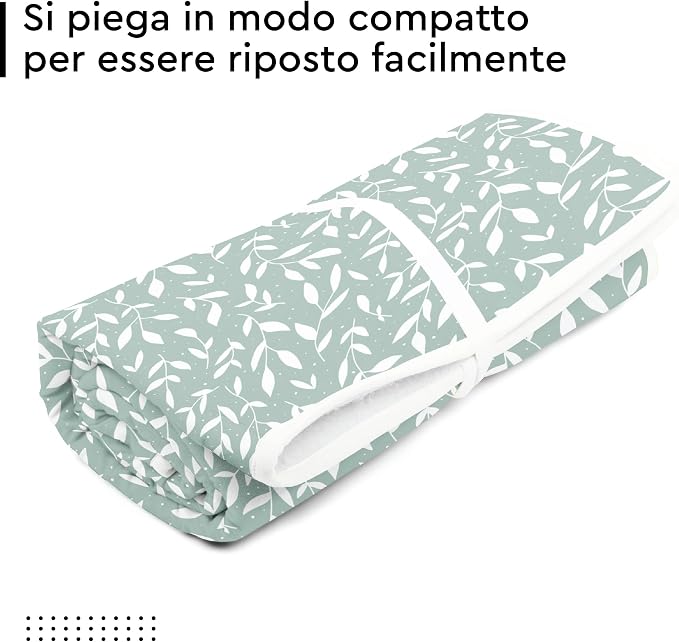 Encasa XO Ironing Mat/Pad with 3mm Padding & Silicone Iron Rest - Image 3