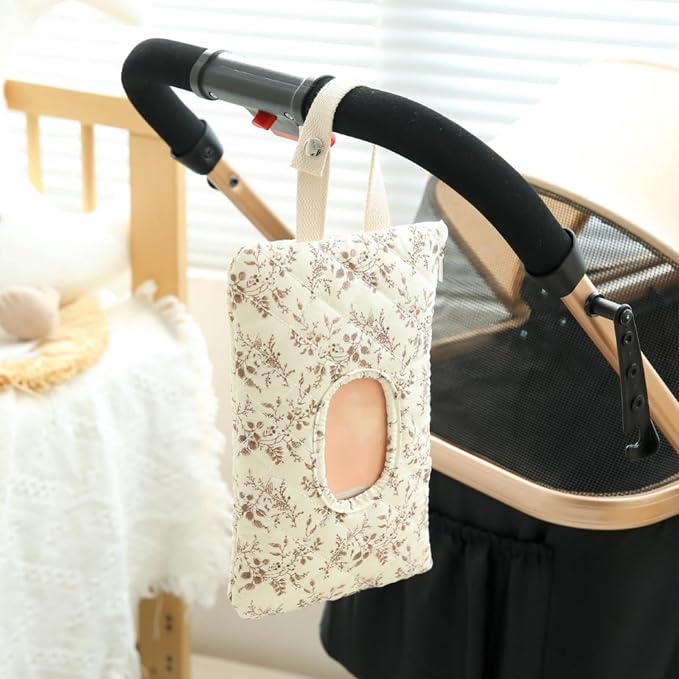 Storage Basket Boho Fabric Large Collapsible Floral Laundry Nursery Hamper - Image 3