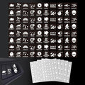 400 Pcs Car Switch Panel Stickers, 20 Designs Auto Switch ID Label Decals Fun by GOMAKERER