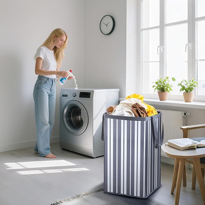 Laundry Basket，74L Laundry Hamper Large Collapsible, Waterproof & Space-Saving - Image 7