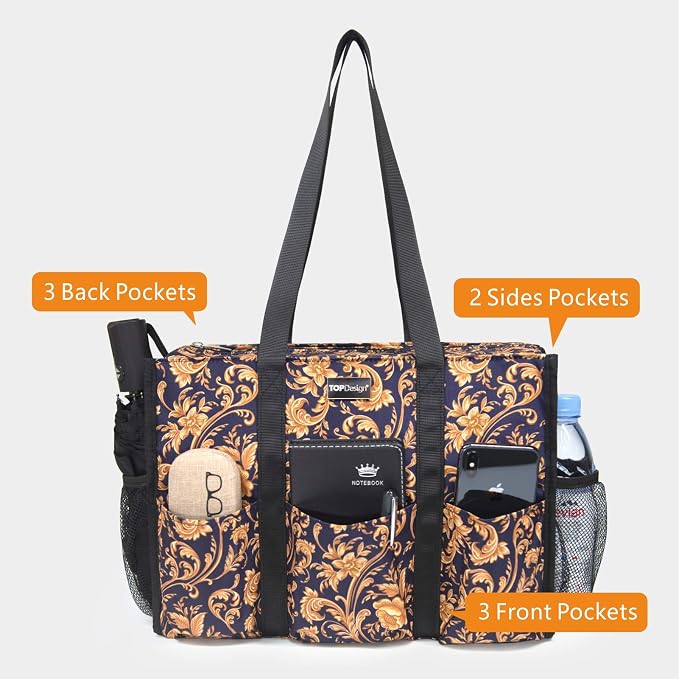 TOPDesign Utility Water Resistant Tote Bag - Image 3