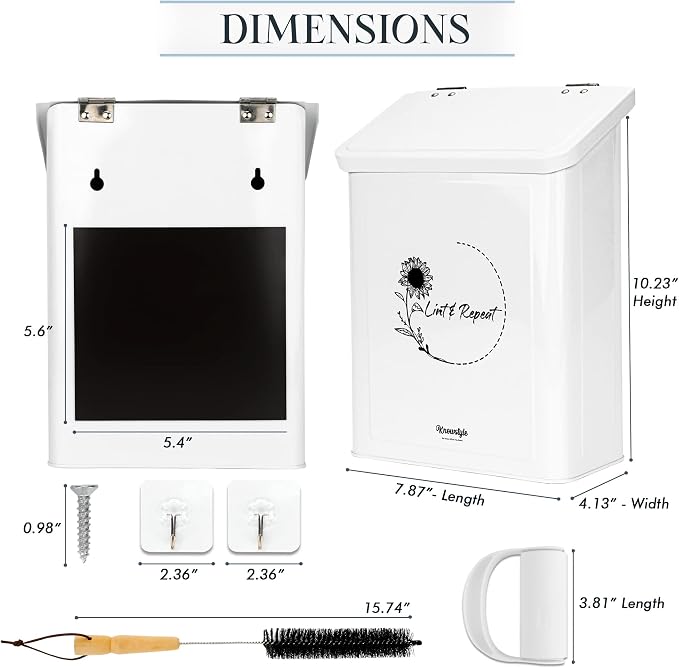 Knowstyle Metal Magnetic Lint Bin - Image 2