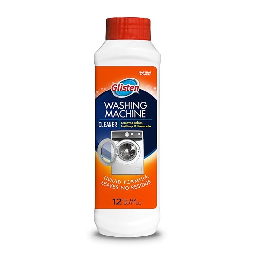 Glisten Washing Machine Cleaner, Helps Remove Odor, and Limescale, Fresh Scent by Glisten